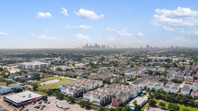 2653 Fountain Key Blvd, Houston, TX 77008 - aerial view of city skyline