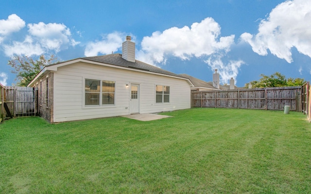 4506 Knights Ct, Baytown, TX 77521 - back of property with a chimney