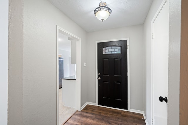 801 Thornwood Dr, Shenandoah, TX 77381 - foyer with wood finished floors and baseboards