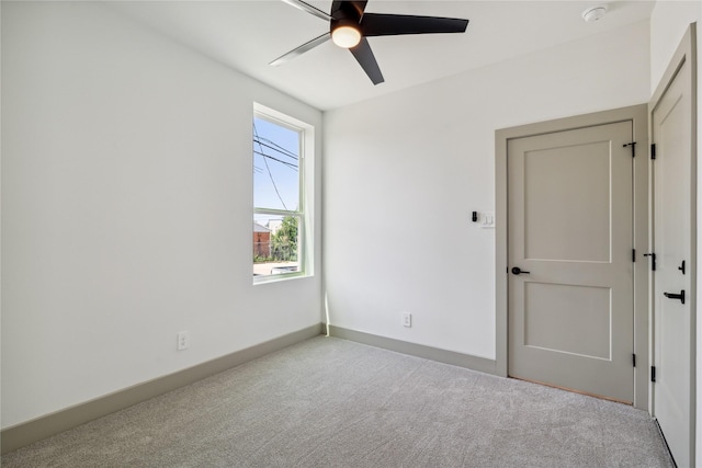 2949 Delafield St, Houston, TX 77023 - unfurnished bedroom with carpet floors, ceiling fan, and baseboards