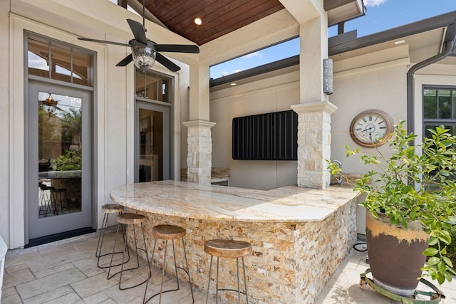 5659 Willers Way, Houston, TX 77056 - view of patio