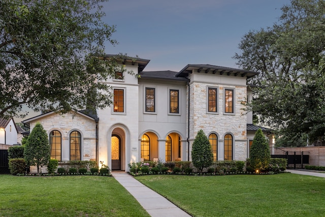 5659 Willers Way, Houston, TX 77056 - view of front of house featuring stone siding