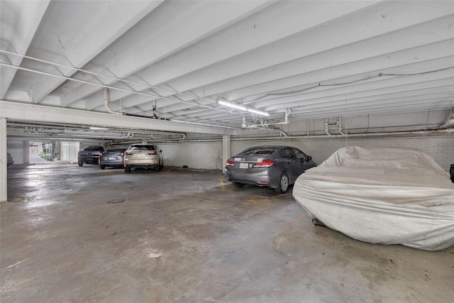 1909 Brun St Unit 17, Houston, TX 77019 - view of parking garage