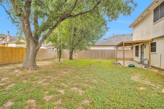 11539 Byronstone Dr, Houston, TX 77066 - view of yard featuring a patio