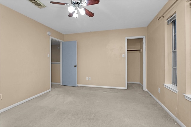 11539 Byronstone Dr, Houston, TX 77066 - unfurnished bedroom featuring carpet, baseboards, ceiling fan, and a closet