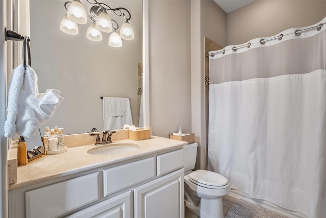 27309 S Lazy Meadow Way, Spring, TX 77386 - bathroom featuring vanity and toilet