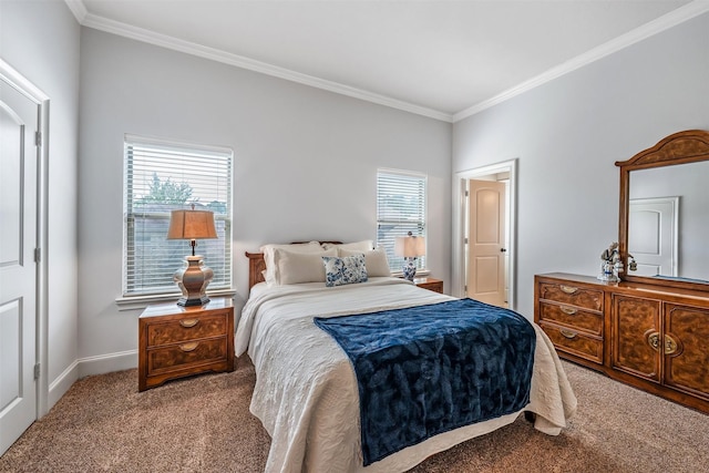 27309 S Lazy Meadow Way, Spring, TX 77386 - carpeted bedroom with crown molding and baseboards