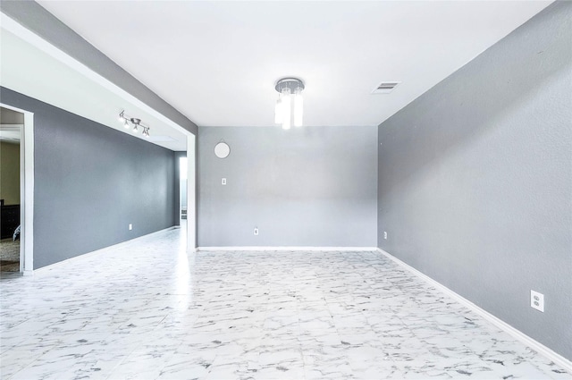 18110 Tenasserim Pine Trce, Richmond, TX 77407 - spare room with marble finish floors and baseboards