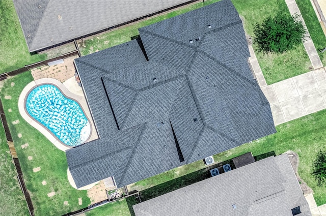 18110 Tenasserim Pine Trce, Richmond, TX 77407 - aerial view of a pool area