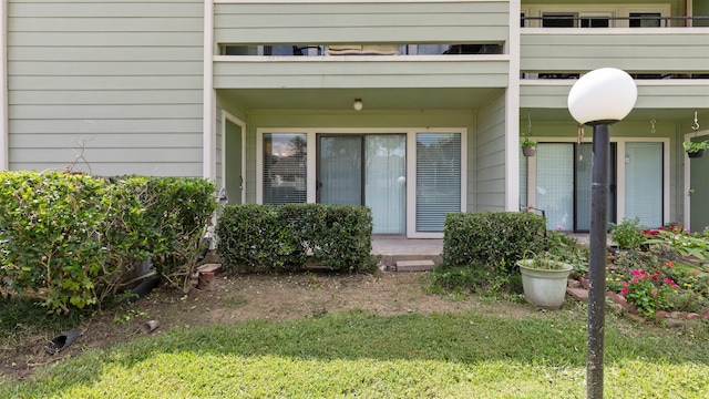 14777 Wunderlich Dr Unit 2013, Houston, TX 77069 - doorway to property with a balcony