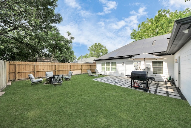 3707 Kingston Vale Dr, Houston, TX 77082 - view of yard featuring a patio