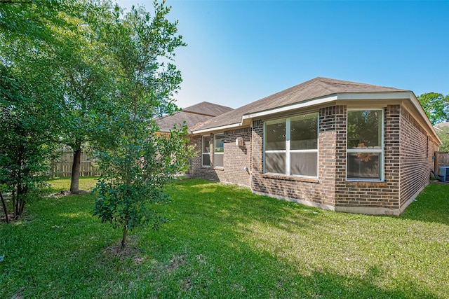 13513 Palo Lake Ln, Houston, TX 77044 - rear view of house with brick siding
