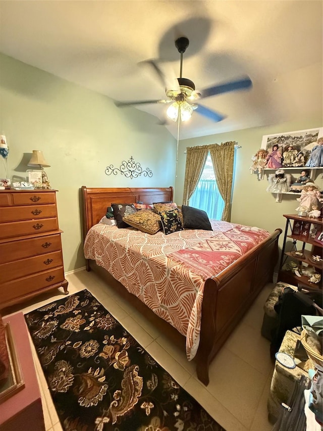 20122 Yellow Canyon Falls Dr, Tomball, TX 77375 - bedroom featuring tile patterned floors and a ceiling fan