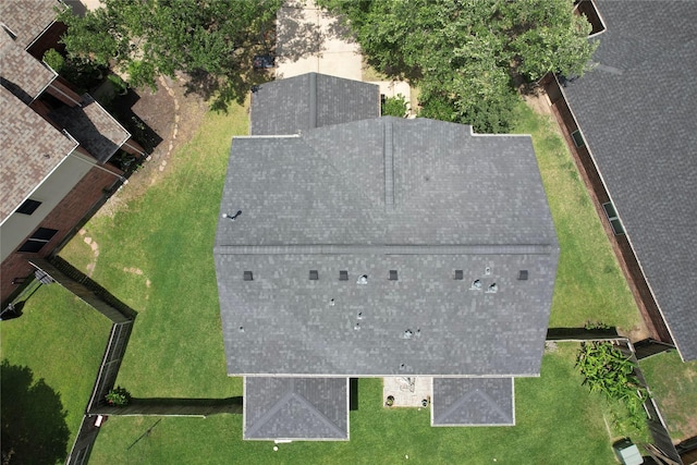 2206 Rocky Hollow Ln, Katy, TX 77450 - view from above of property