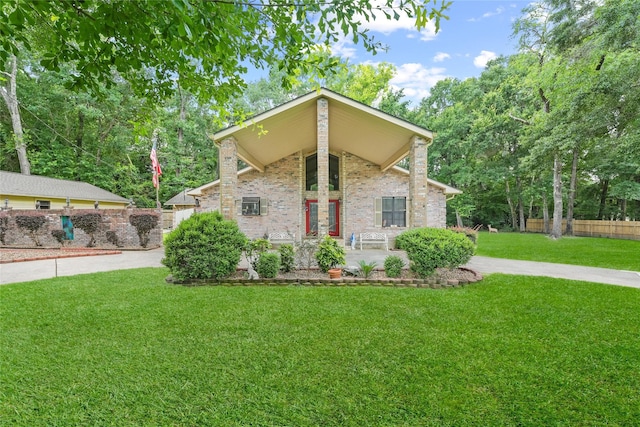 103 Whippoorwill Dr, Livingston, TX 77351 - mid-century inspired home featuring brick siding