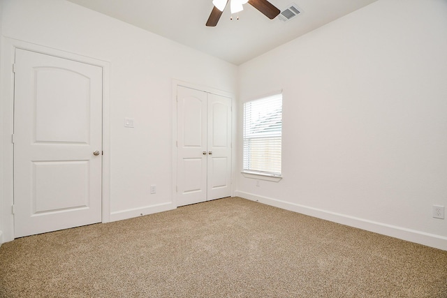 6718 Utah St, Houston, TX 77091 - unfurnished bedroom with light carpet, baseboards, and a closet