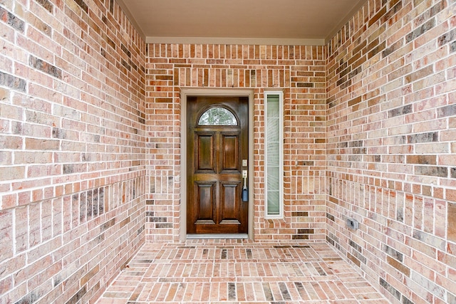6718 Utah St, Houston, TX 77091 - entrance to property featuring brick siding