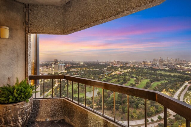 2001 Holcombe Blvd Unit Ph4, Houston, TX 77030 - balcony featuring a view of city