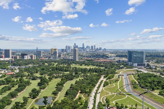 2001 Holcombe Blvd Unit Ph4, Houston, TX 77030 - aerial view of skyline and a tree filled landscape