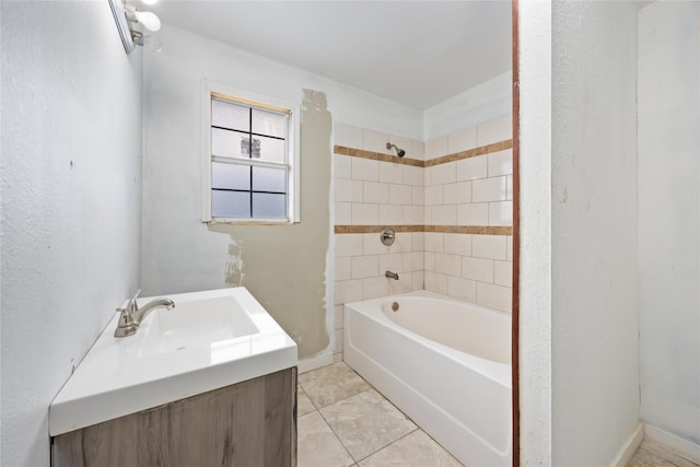 1206 Dewalt St, Houston, TX 77088 - full bath with vanity and  shower combination