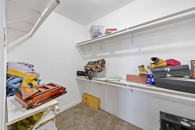 1206 Dewalt St, Houston, TX 77088 - walk in closet featuring carpet flooring