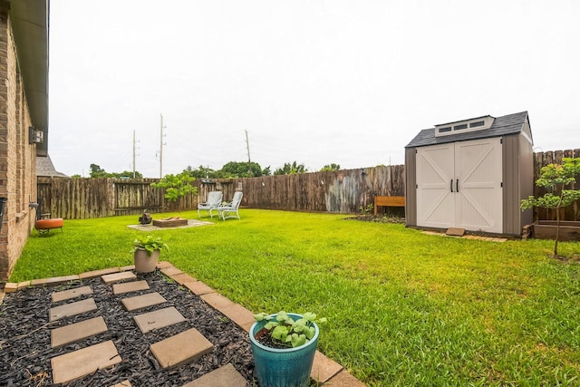 17915 Tall Chestnut St, Cypress, TX 77429 - view of yard featuring a fire pit