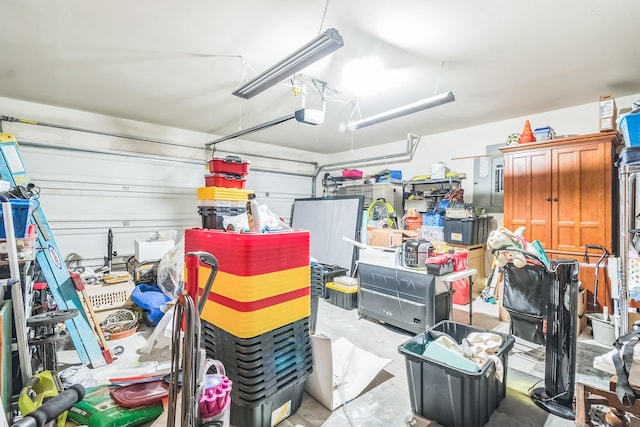 17915 Tall Chestnut St, Cypress, TX 77429 - garage with a garage door opener
