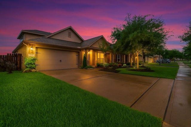 17915 Tall Chestnut St, Cypress, TX 77429 - single story home with driveway, a garage, and brick siding