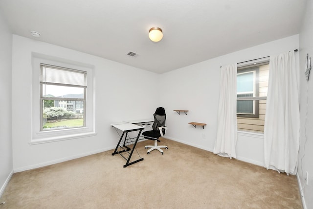 16350 Oakside Hollow Ln, Houston, TX 77084 - carpeted office with healthy amount of natural light and baseboards