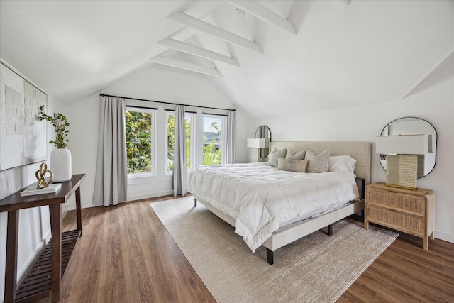 542 Arlington St, Houston, TX 77007 - bedroom with wood finished floors and baseboards