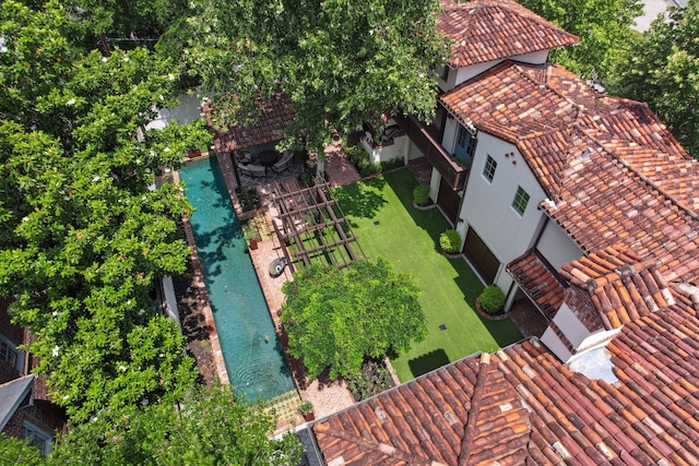 1915 Kirby Dr, Houston, TX 77019 - aerial view of property and surrounding area