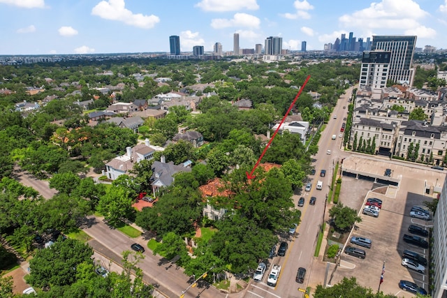 1915 Kirby Dr, Houston, TX 77019 - bird's eye view of skyline