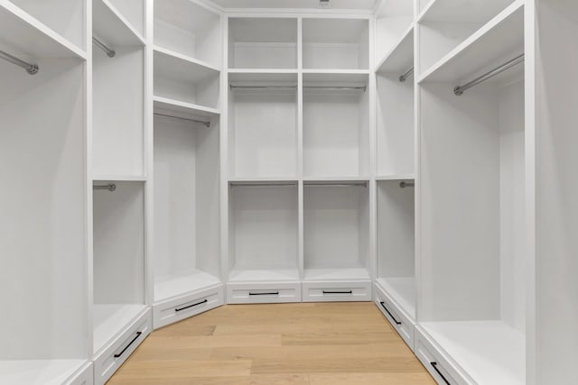 1526 Wakefield Dr, Houston, TX 77018 - spacious closet featuring light wood finished floors