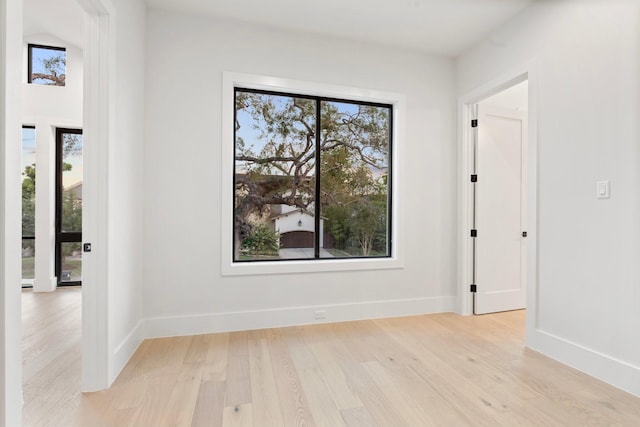 1526 Wakefield Dr, Houston, TX 77018 - spare room with light wood finished floors and baseboards