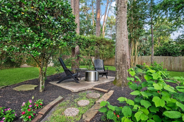 1714 Chestnut Grove Ln, Houston, TX 77345 - view of yard featuring a patio