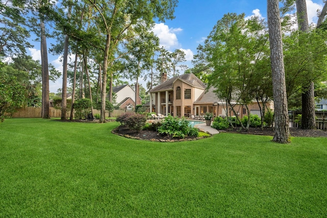 1714 Chestnut Grove Ln, Houston, TX 77345 - view of yard
