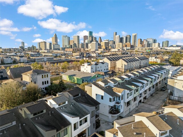 2809 St Emanuel St, Houston, TX 77004 - bird's eye view of city skyline