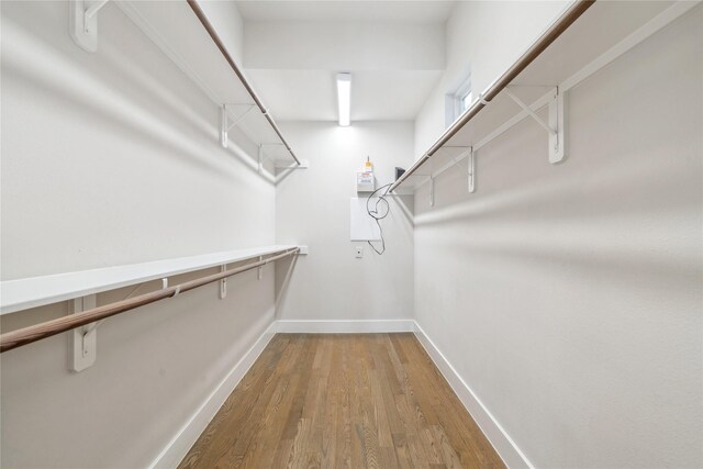 2809 St Emanuel St, Houston, TX 77004 - spacious closet with wood finished floors