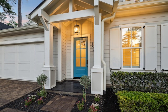 183 Timber Mill St, The Woodlands, TX 77380 - doorway to property with an attached garage