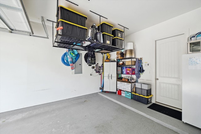 3715 Oakroc Grv, Houston, TX 77018 - garage featuring electric panel