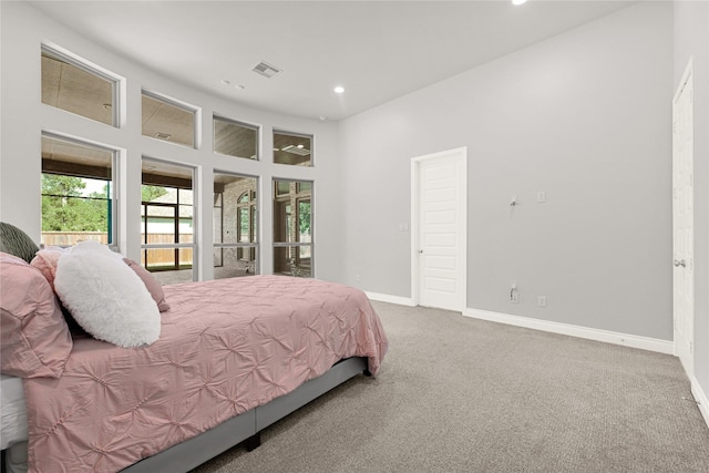 19236 Yellow Chestnut Ln, New Caney, TX 77357 - carpeted bedroom featuring recessed lighting and baseboards
