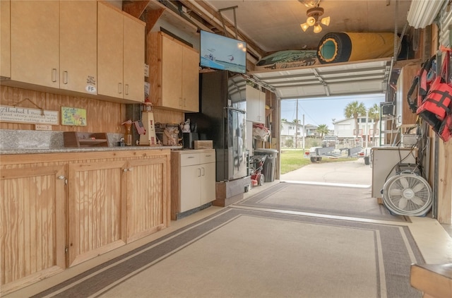 22113 Matagorda Dr, Galveston, TX 77554 - view of garage