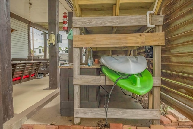 22113 Matagorda Dr, Galveston, TX 77554 - view of storage area