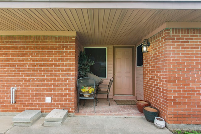 8726 Tilgham St, Houston, TX 77029 - property entrance featuring brick siding