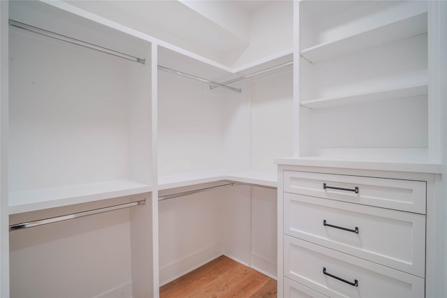 5439 Darling St, Houston, TX 77007 - walk in closet with light wood finished floors