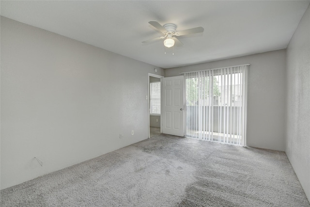 9700 Leawood Blvd Unit 7/16, Houston, TX 77099 - carpeted spare room featuring a ceiling fan