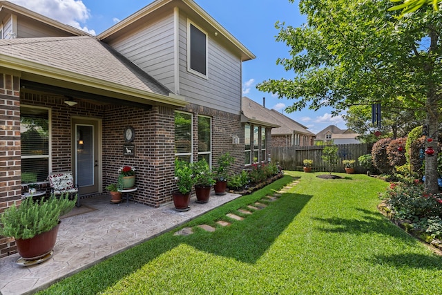 24119 Blue Crest Dr, Porter, TX 77365 - view of yard featuring a patio