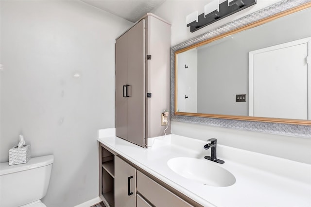 19011 Sandia Pines Dr, Humble, TX 77346 - bathroom featuring vanity and toilet