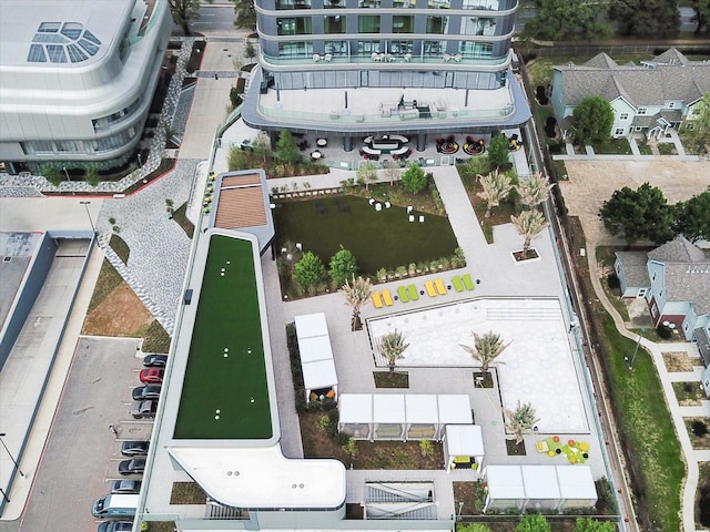 1711 Allen Pkwy Unit 3401, Houston, TX 77019 - drone / aerial view