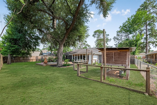 10318 Raritan Dr, Houston, TX 77043 - view of yard